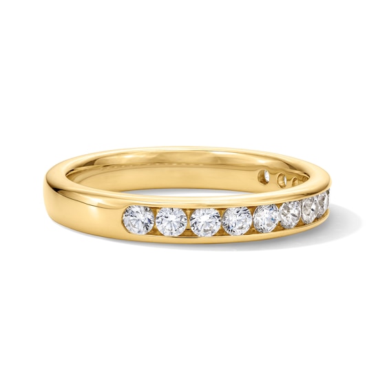 3/4 CT. T.w. Certified Lab-Grown Diamond Channel-Set Anniversary Band in 10K Gold (F/Vs2)