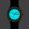 Thumbnail Image 2 of Men’s Caravelle by Bulova Traditional Lite Up Analog Watch with Blue Dial and Compass Bezel (Model: 43C126)