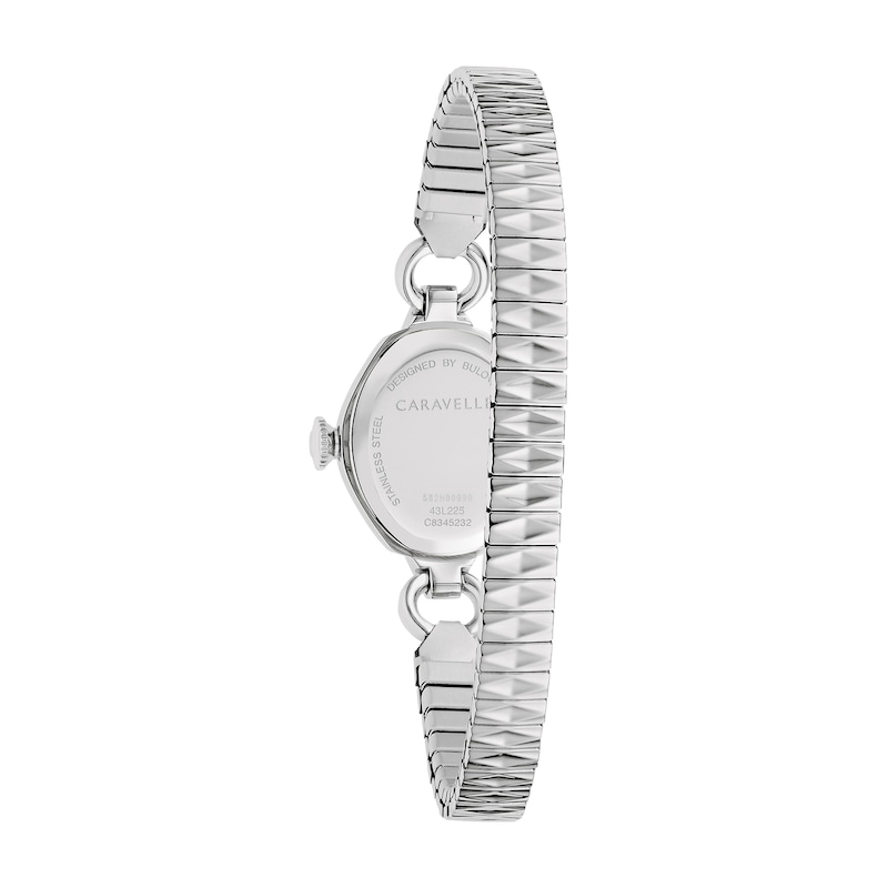 Main Image 3 of Ladies’ Caravelle by Bulova Vintage Dress Classic Analog Watch with Silver-Tone Dial (Model: 43L225)