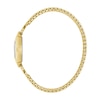 Thumbnail Image 2 of Ladies’ Caravelle by Bulova Gold-Tone IP Vintage Dress Classic Analog Watch with Silver-Tone Dial (Model: 44L267)