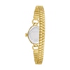 Thumbnail Image 3 of Ladies’ Caravelle by Bulova Gold-Tone IP Vintage Dress Classic Analog Watch with Silver-Tone Dial (Model: 44L267)