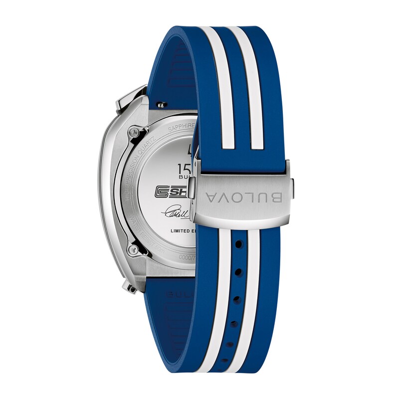 Main Image 3 of Men’s Bulova 150th Anniversary Limited Edition Shelby Chronograph Watch with Blue Dial (Model: 98B452)
