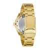 Thumbnail Image 3 of Men’s Caravelle by Bulova Vintage Sport Sea Hunter Gold-Tone IP Automatic Watch with Green Dial (Model: 44B128)