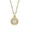 Thumbnail Image 1 of Ladies’ Bulova 150th Anniversary Limited Edition Rubaiyat Pendant Watch with Mother-of-Pearl Dial (Model: 97L182)