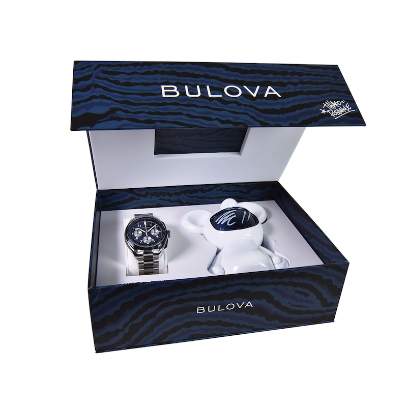 Main Image 6 of Men’s Bulova 150th Anniversary Limited Edition Lunar Pilot Chronograph Watch with Blue Dial (Model: 98A329)
