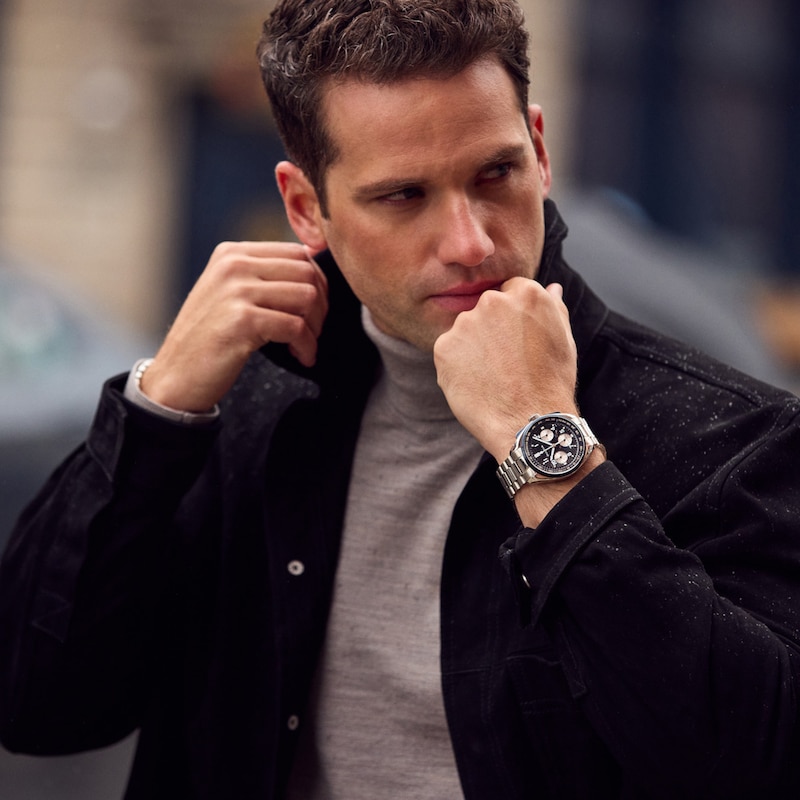 Main Image 7 of Men’s Bulova 150th Anniversary Limited Edition Lunar Pilot Chronograph Watch with Blue Dial (Model: 98A329)