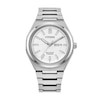 Thumbnail Image 1 of Unisex Citizen Eco-Drive® Sport Luxury Zenshin Super Titanium™ Analog Watch with White Dial (Model: AW0130-85A)