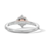 Thumbnail Image 7 of Enchanted Disney Aurora 7/8 CT. T.W. Princess-Cut Diamond Frame Engagement Ring in 14K Two-Tone Gold