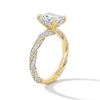 Thumbnail Image 5 of Enchanted Disney Rapunzel 3 CT. T.W. Radiant-Cut Certified Lab-Grown Diamond Ring in 14K Gold (F/VS2)