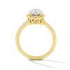 Thumbnail Image 3 of Enchanted Disney Belle 2-3/8 CT. T.W. Oval Certified Lab-Grown Diamond Frame Engagement Ring in 14K Gold (F/VS2)