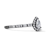 Thumbnail Image 4 of Enchanted Disney Villains Maleficent 1/2 CT. T.W. Pear-Shaped Certified Lab-Grown Diamond Ring in 10K White Gold (F/VS2)