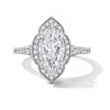 Thumbnail Image 1 of Enchanted Disney Aurora 2-3/4 CT. T.W. Marquise Certified Lab-Grown Diamond Engagement Ring in 14K Two-Tone Gold (F/VS2)