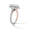Thumbnail Image 5 of Enchanted Disney Aurora 2-3/4 CT. T.W. Marquise Certified Lab-Grown Diamond Engagement Ring in 14K Two-Tone Gold (F/VS2)