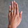 Thumbnail Image 2 of Enchanted Disney Ariel 3 CT. T.W. Oval Certified Lab-Grown Diamond Hidden Frame Engagement Ring in 14K Gold (F/VS2)
