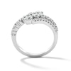 Thumbnail Image 3 of 1 CT. T.W. Journey Certified Lab-Grown Diamond Bypass Ring in Sterling Silver (F/VS2)