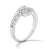 Thumbnail Image 4 of 1 CT. T.W. Journey Certified Lab-Grown Diamond Bypass Ring in Sterling Silver (F/VS2)