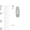 Thumbnail Image 3 of 1 CT. T.W. Journey Certified Lab-Grown Diamond Hoop Earrings in Sterling Silver (F/VS2)