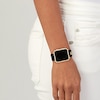 Thumbnail Image 4 of Ladies' Coach Apple Watch Straps Black Silicone Interchangeable Replacement Smart Watch Band (Model:14700317)