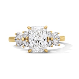 2-5/8 CT. T.W. Radiant-Cut Certified Lab-Grown Diamond Engagement Ring in 14K Gold (F/VS2)