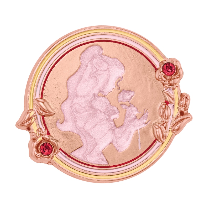 Main Image 6 of Ladies’ Citizen Eco-Drive® Disney Belle Watch with White Mother of Pearl Dial (Model: GA1083-43D)