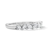 Thumbnail Image 2 of 1/2 CT. T.W. Marquise-Cut Certified Lab-Grown Diamond Contemporary Band in 14K White Gold (F/VS2)