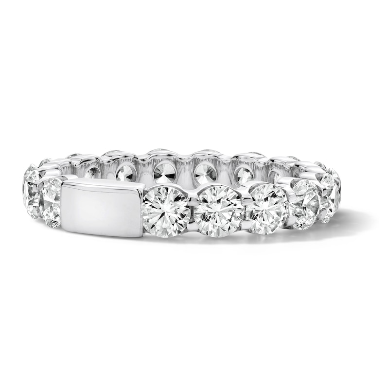 Main Image 3 of 3 CT. T.W. Lab-Grown Diamond Eternity Band in 14K White Gold (F/VS2)