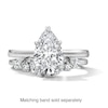 Thumbnail Image 7 of 1/2 CT. T.W. Marquise-Cut Certified Lab-Grown Diamond Contour Band in 14K White Gold (F/VS2)