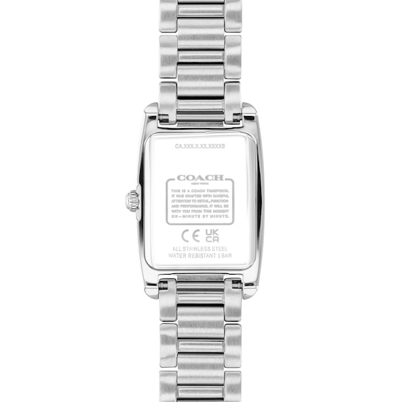 Ladies' Coach Reese Crystal-Accent Two-Tone IP Watch with White Dial (14504590)