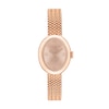Thumbnail Image 1 of Ladies' Coach Sammy Rose-Tone IP Watch with Rose-Tone Oval Dial and Mesh Band (Model: 14504568)