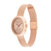 Thumbnail Image 2 of Ladies' Coach Sammy Rose-Tone IP Watch with Rose-Tone Oval Dial and Mesh Band (Model: 14504568)
