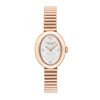 Thumbnail Image 1 of Ladies' Coach Sammy Rose-Tone IP Watch with White Oval Dial and Expander Bracelet (Model: 14504572)