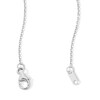 Thumbnail Image 3 of 1/4 CT. T.W. Certified Lab-Grown Diamond Cross Necklace in 10K White Gold (F/VS2) - 19”