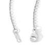 Thumbnail Image 3 of 1/4 CT. T.W. Certified Lab-Grown Diamond Open Heart Necklace in 10K White Gold (F/VS2)