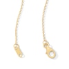Thumbnail Image 3 of 1/4 CT. T.W. Certified Lab-Grown Diamond Cross Necklace in 10K Gold (F/VS2) - 19”