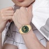 Thumbnail Image 4 of Men's Coach Oliver Gold-Tone IP Watch with Green Textured Dial (Model: 14602753)