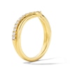 Thumbnail Image 5 of 1/3 CT. T.W. Lab-Grown Diamond Two-Row Chevron Band in 14K Gold (F/VS2)
