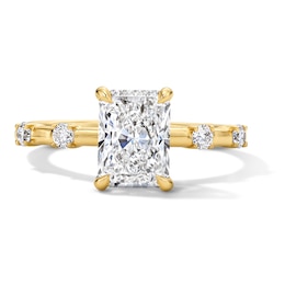 1-3/4 CT. T.W. Radiant-Cut Certified Lab-Grown Diamond Engagement Ring in 14K Gold (F/VS2)
