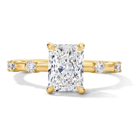 1-3/4 CT. T.w. Radiant-Cut Certified Lab-Grown Diamond Engagement Ring in 14K Gold (F/Vs2)
