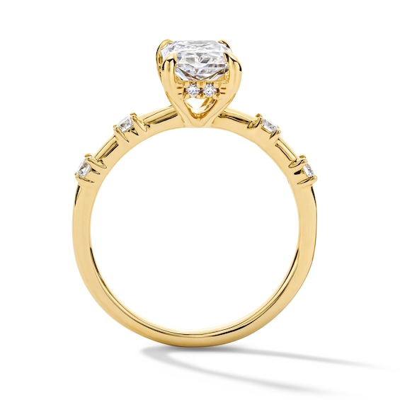 1-3/4 CT. T.w. Radiant-Cut Certified Lab-Grown Diamond Engagement Ring in 14K Gold (F/Vs2)