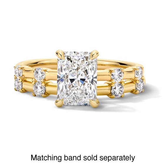 1-3/4 CT. T.w. Radiant-Cut Certified Lab-Grown Diamond Engagement Ring in 14K Gold (F/Vs2)