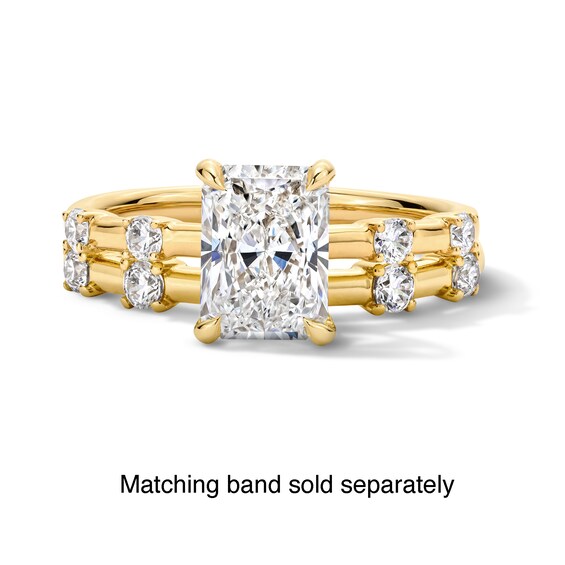 1-3/4 CT. T.w. Radiant-Cut Certified Lab-Grown Diamond Engagement Ring in 14K Gold (F/Vs2)
