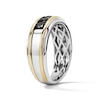 Thumbnail Image 5 of 1 CT. T.W. Black Diamond Five-Stone Band in 10K Two-Tone Gold