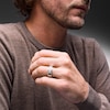 Thumbnail Image 2 of 1 CT. T.W. Certified Lab-Grown Diamond Three-Stone Band in 10K White Gold (F/VS2)