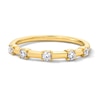 Thumbnail Image 1 of 1/4 CT. T.W. Lab-Grown Diamond Station Band in 14K Gold (F/VS2)