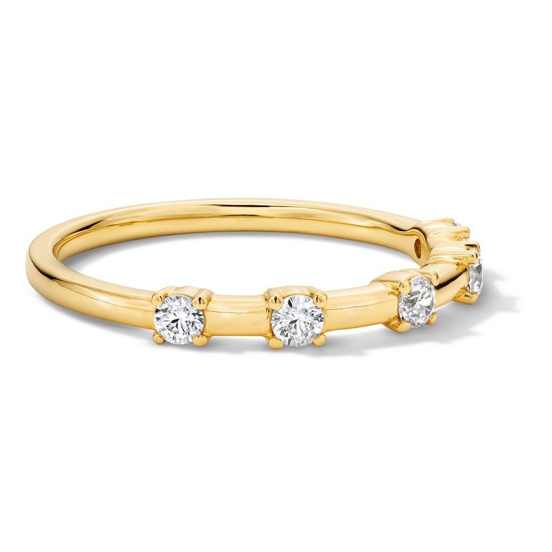 Main Image 2 of 1/4 CT. T.W. Lab-Grown Diamond Station Band in 14K Gold (F/VS2)