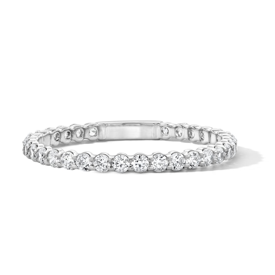 1/2 CT. T.w. Certified Lab-Grown Diamond Eternity Band in 14K White Gold (F/Vs2)