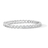 Thumbnail Image 2 of 1/2 CT. T.W. Certified Lab-Grown Diamond Eternity Band in 14K White Gold (F/VS2)