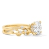 Thumbnail Image 3 of 2-1/4 CT. T.W. Certified Lab-Grown Diamond Leaf and Vine Bridal Set in 14K Gold (F/VS2)