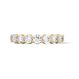 1-1/2 CT. T.W. Lab-Grown Diamond Anniversary Band in 10K Gold (F/VS2)