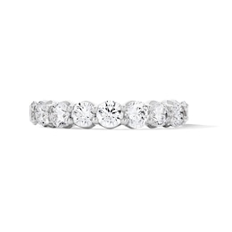 1-1/2 CT. T.W. Lab-Grown Diamond Anniversary Band in 10K White Gold (F/VS2)